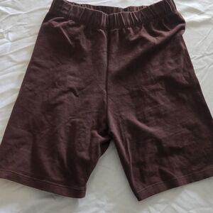 Women's Athletic Shorts in Brown